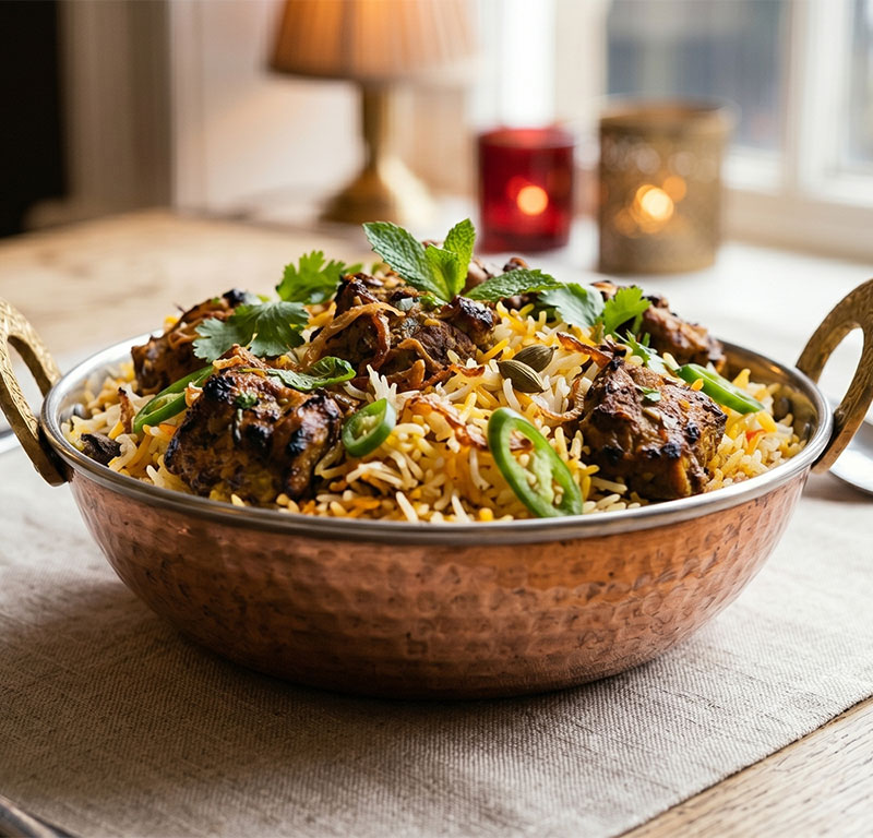 Lamb Tikka Biryani