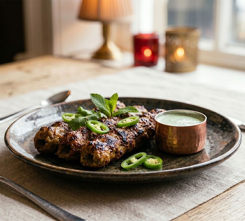 Seekh Kebab Starter